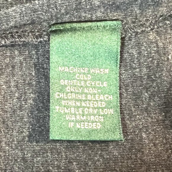 Lauren Ralph Lauren - Women's Size XL - Dark Grey Top - Cowl Neck Long Sleeve - Picture 5 of 10